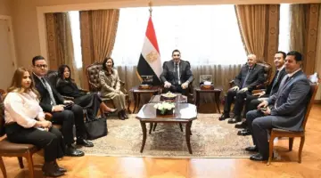 وزير الرياضة يناقش مع الممثل المقيم لبرنامج الأمم المتحدة الإنمائي سبل تعزيز التعاون المشترك